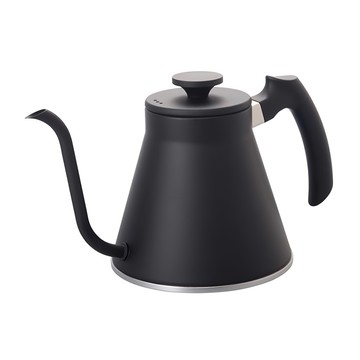 HARIO 好璃奧 菲特霧黑細口壺 263 x 144 x 150mm 600g  VKF-120-MB  800ml  1個