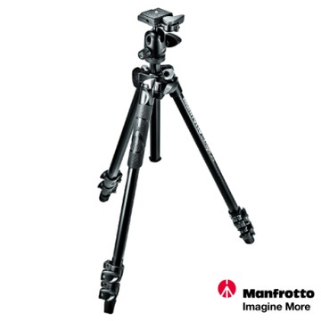 Manfrotto MK290LTA3-BH LIGHT輕巧三節腳架+球型雲台套組