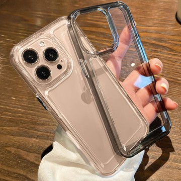 秒殺價! 太空盾 高透亞克力 抗發黃 保護殼 適用iPhone 17 16 15 14 13 12 Promax 手機殼