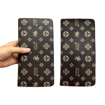 COUNT-DUCK 長夾U型拉鍊包覆型進口防水防刮皮革加大容量不摺鈔