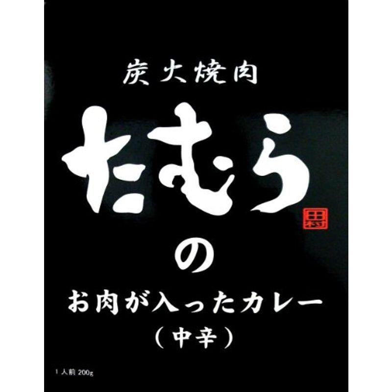 炭火焼肉たむらのカレー 中辛 200g