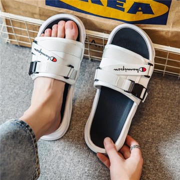 拖鞋男夏季2026新款防滑耐磨室內洗澡涼拖戶外運動休閑軟底沙灘鞋