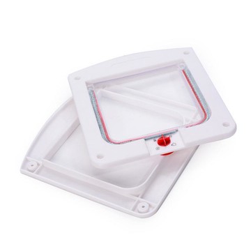 寵物門洞 自由出入門 門洞 寵物自由出入門貓門洞寵物貓咪小型狗進出的安裝玻璃門窗木門工廠『ZW0599』