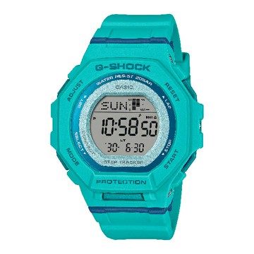 CASIO卡西歐 G-SQUAD GMD-B300SC-2 休閒風格計算步數女士腕錶 藍綠色 43.8mm｜樂天全館特惠中★指定刷卡回饋10%