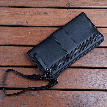 H-CT 手持式防搶真皮長夾(RJ8906)