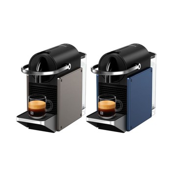 【Nespresso】膠囊咖啡機 Pixie 深蘊藍極致鈦