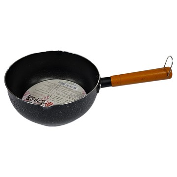 HouseKeeper 妙管家 IH爐適用 黑之森雪平鍋 不沾櫸木柄  1個  20cm  黑色 + 木色