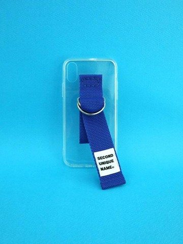 Sun Case Clear Blue Jelly Case