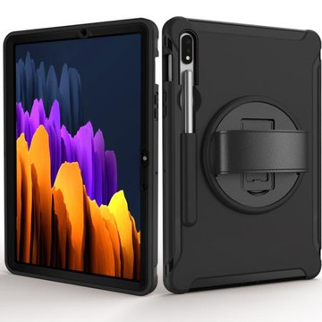 適用Samsung三星Tab S7/S7+plus Case back cover holder保護殼