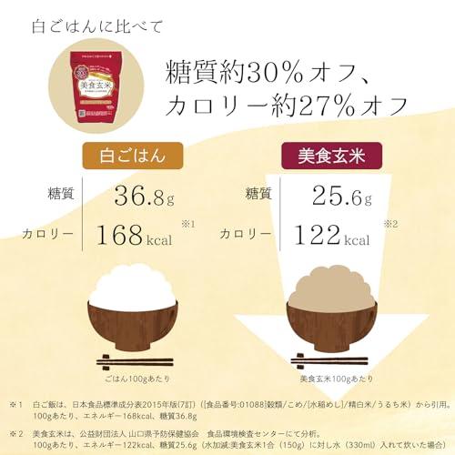 ミツハシ  美食玄米 900g 岩手県産 ひとめぼれ 使用