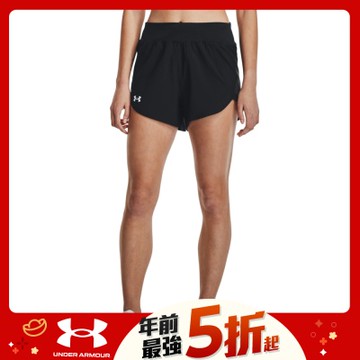 【UNDER ARMOUR】UA 女 Fly By Elite 短褲-人氣新品