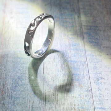 【比法一生】純銀戒指—紋靜   純銀925手作飾品