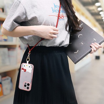 GARMMA 三麗鷗家族 造型手機扣環背帶