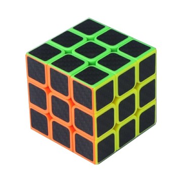 巨倫CHU LUN  A-1727 碳纖維紋魔術方塊(3X3X3)【APP滿額下單10%點數(單一帳號最高1000點)】4/30止