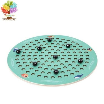 【樹年】木製底板踩雷磁力棋對戰遊戲兒童木質感應磁吸益智力桌遊玩具