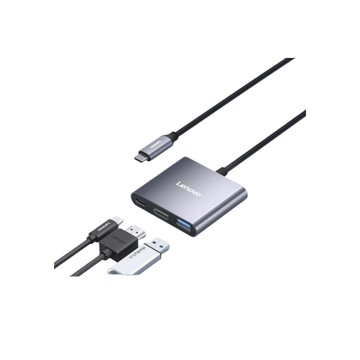 LENOVO TYPE-C HUB 三合一 HDMI USB3.0 PD100W 集線器  多接口轉換器