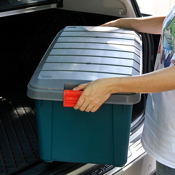 車載收納箱 車載收納箱車簡汽車后備箱儲物箱整理箱車用尾箱置物箱車內用品【MJ7155】