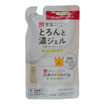 SANA 保濕霜 補充包 豆乳保濕 高效滲透 鎖水保濕 敏感肌適用  100g  1包