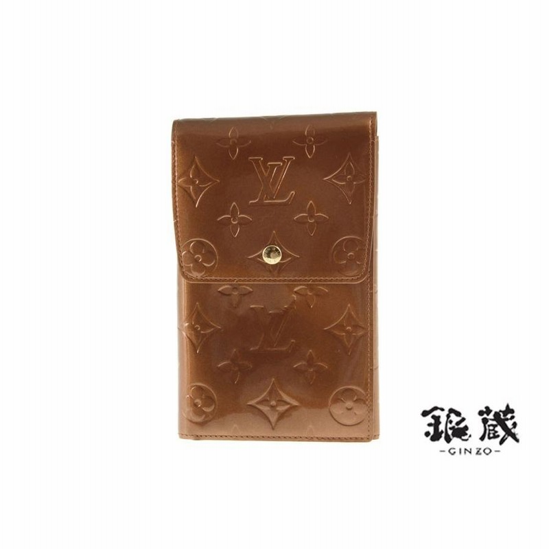 ルイヴィトン ヴェルニ 財布 ブロンズ（ルイヴィトン LOUIS VUITTON 