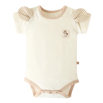 【SISSO有機棉】夏日好涼熊涼感包屁衣 M L