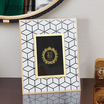 歐式6寸相框 臥室床頭柜客廳辦公桌像框擺臺樣板房裝飾品家居擺件