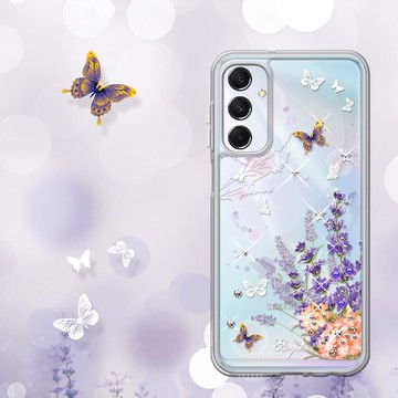 A15/A25/A26/A34/A35/A36/A55/A56 5G 防震雙料水晶殼-普羅旺斯