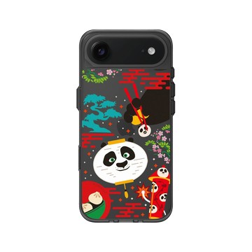 iPhone Air Clear (相機按鈕) 酷墨灰 - Kung Fu Panda - 阿波的世界