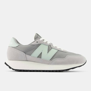 New Balance [WS237CE] 女 休閒鞋 運動 復古 B楦 NB 237 緩震 舒適 雲灰