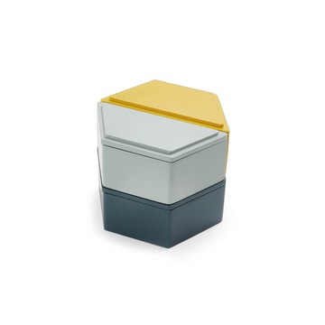 美國 MoMA 蜂窩收納盒 Jewelry Boxes 桌面首飾盒 兩層有蓋防塵