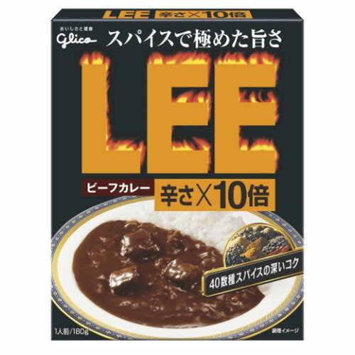 江崎グリコ ＬＥＥ辛さ×１０倍 １８０ｇ×10個