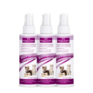 GBPH 寵物癢癢舒敏防舔咬噴霧150mL 3入裝 噴一噴舒緩犬貓"難過問題肌"