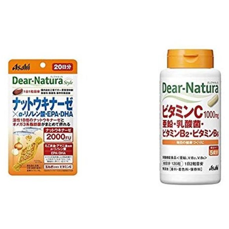 注目ショップ・ブランドのギフト DHA アサヒ 20粒入 EPA 健康食品 ディアナチュラスタイル