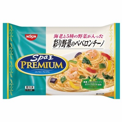 [冷凍食品] 日清食品 日清 スパ王プレミアム 彩り野菜のペペロンチーノ 281g