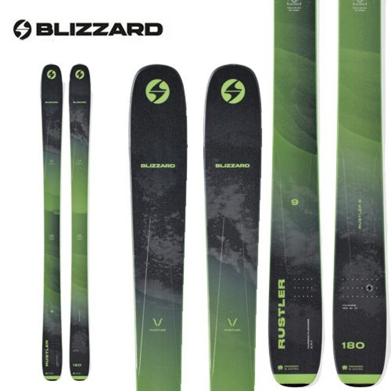 ブリザード BLIZZARD ラスラー RUSTLER 9 (板のみ) スキー板 23-24 ...