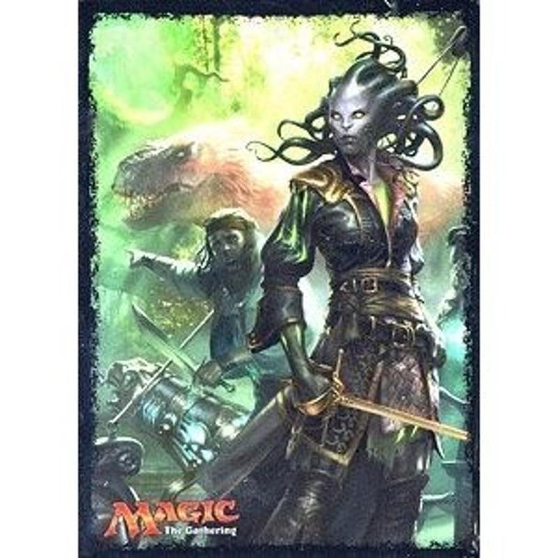 新品】MTG プレイヤーズカードスリーブ イクサラン(Ａ) [MTGS-001