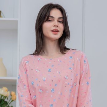 Rosemaid 羅絲美 - 清新貓頭鷹長袖衣褲裝睡衣【R5347】