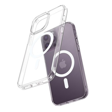 Mcdodo 晶透系列 MagSafe兼容 磁吸磨砂防摔手機殼 磁吸殼 適用 iPhone 14 Pro Max