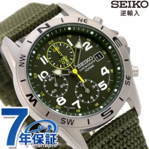 先着☆600円OFFクーポン】 SEIKO 逆輸入 海外モデル 高速クロノグラフ