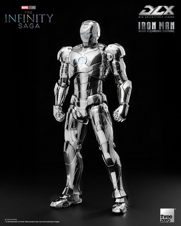 【預購】Threezero 復仇者聯盟：無限傳奇 鋼鐵人 Mark 2 DLX電鍍版