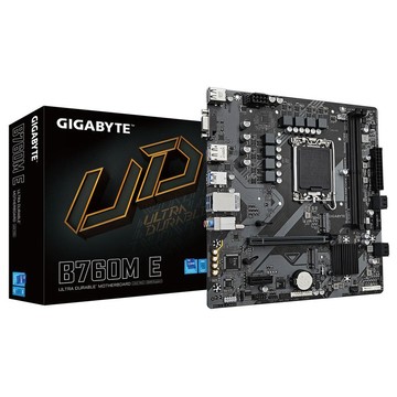 GIGABYTE B760M E【M-ATX】1700腳位/D5主機板