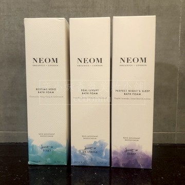 🎀英國NEOM皇家奢華/舒緩恬睡/靜心舒眠 泡泡浴200ml/ 牛奶浴300ml