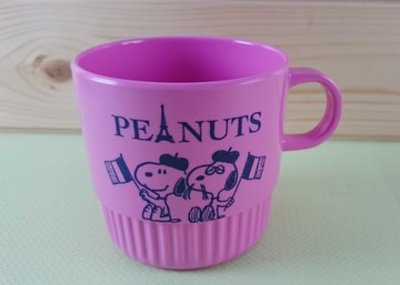 【震撼精品百貨】史奴比Peanuts Snoopy ~杯子_桃
