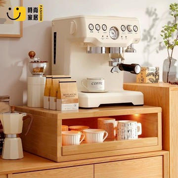 免運 特惠/附發票 杯架 收納架 咖啡收納架 實木咖啡機置物架桌面防塵杯架水杯茶杯咖啡杯子收納架咖啡角布置工廠直銷 全館折扣 店長推薦 5s726