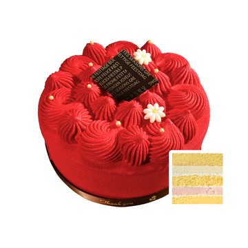 紅絲絨蛋糕【門市取】