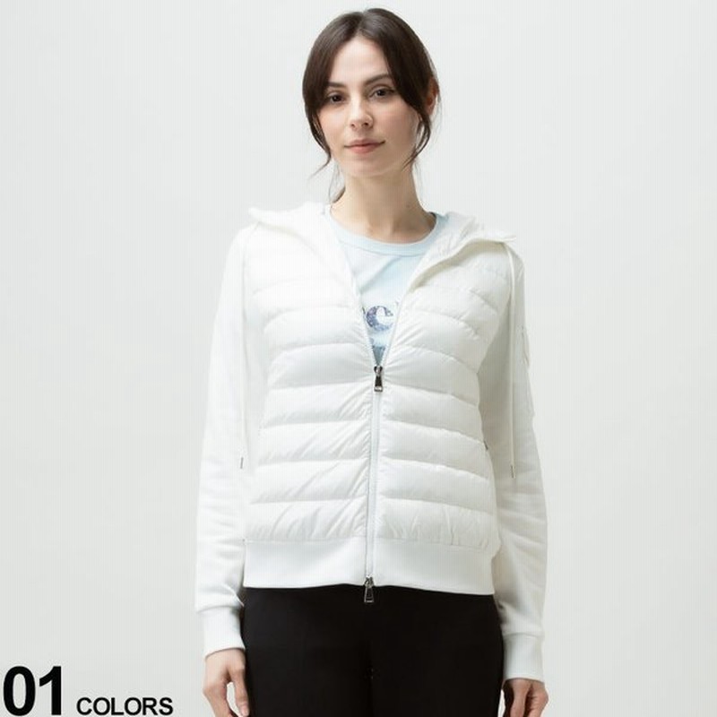 モンクレール レディース ダウン Moncler スウェット 切り替え パーカー ブランド アウター 大きいサイズ 白 Mcl8g0009dh 通販 Lineポイント最大0 5 Get Lineショッピング