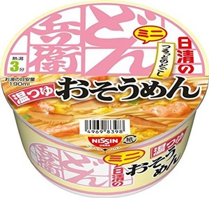 日清食品 どん兵衛 温つゆおそうめんミニ 35G×12個