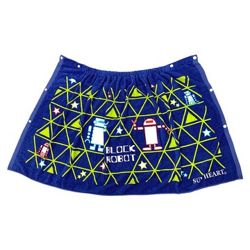 日本丸真 Sun Heart 60公分可扣式吸水浴巾