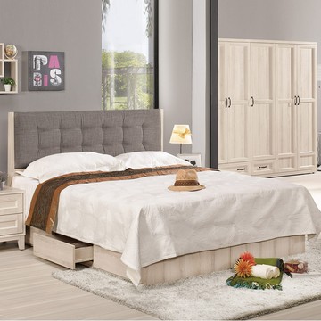 【Homelike】喜家居雙人5尺附抽屜床組(24035)