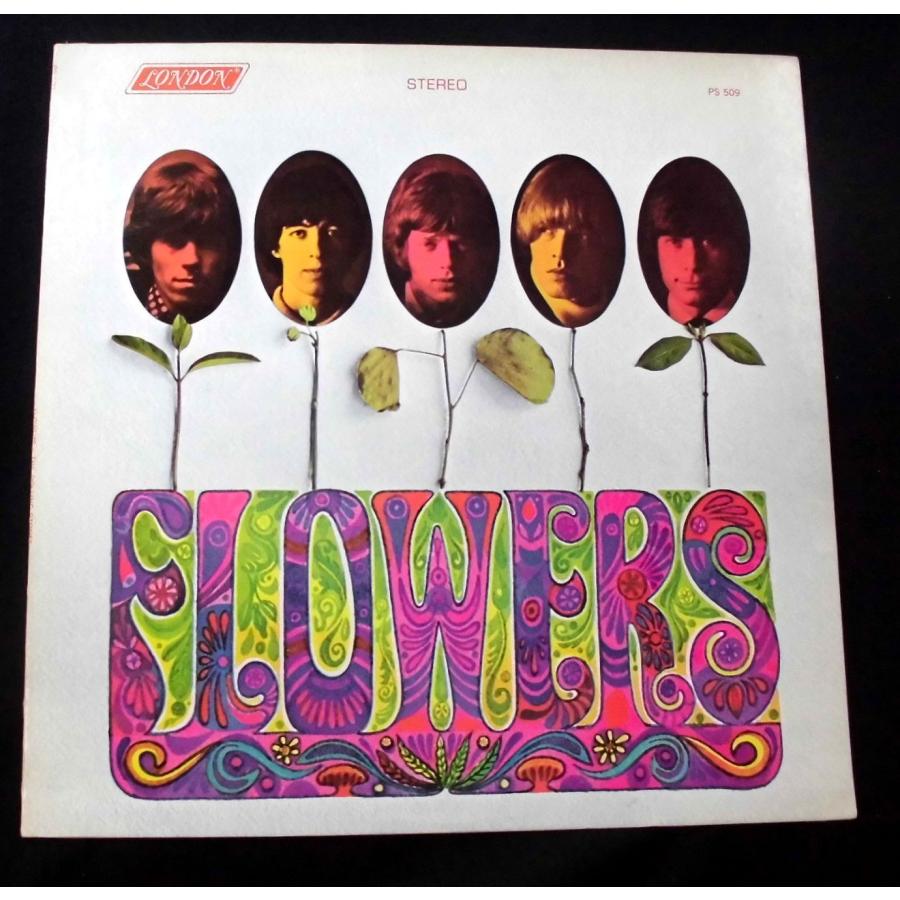 ●US-London RecordsオリジナルStereo,w 1B:1A,EX :EX Copy!! The Rolling Stones   Flowers