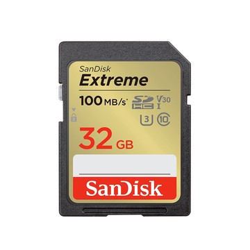 【SanDisk】Extreme 32G SDHC V30 C10 UHS-I U3 記憶卡
